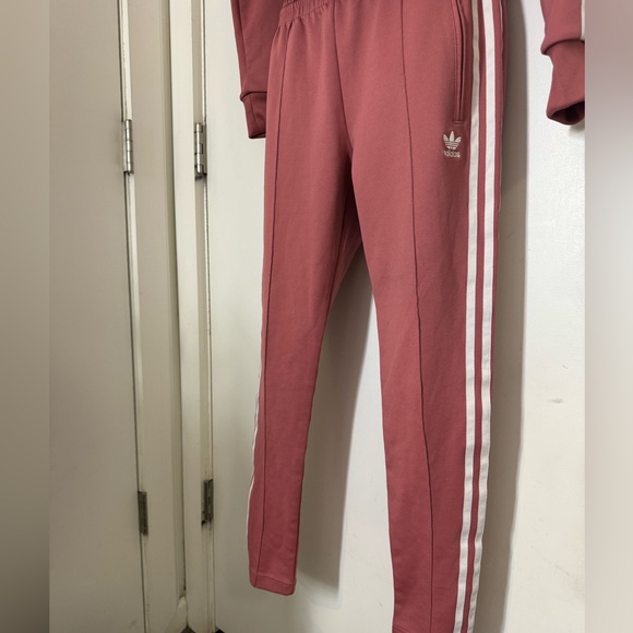 ADIDAS' ORIGINALS DUSKY PINK TRACK SUIT - Picture 8 of 8